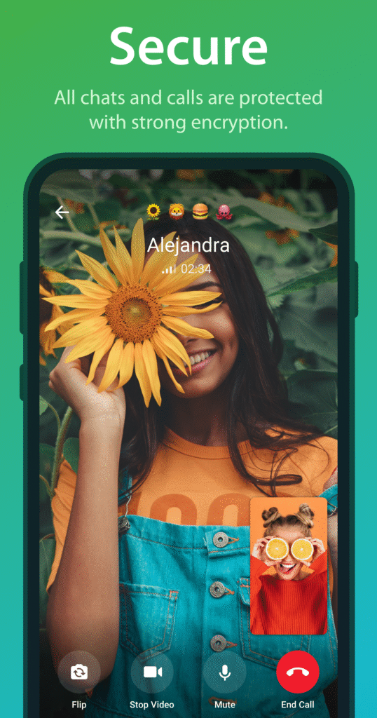 Screenshot de Telegram